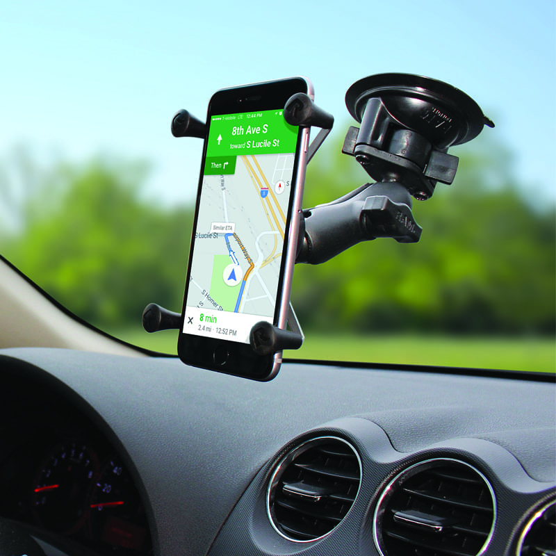 X-Grip Universal Phone Mount with RAM Twist-Lock Suction Cup - Image 4