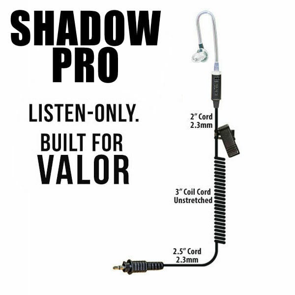 Listen Only Earpiece for Valor Speaker Microphone - Image 2