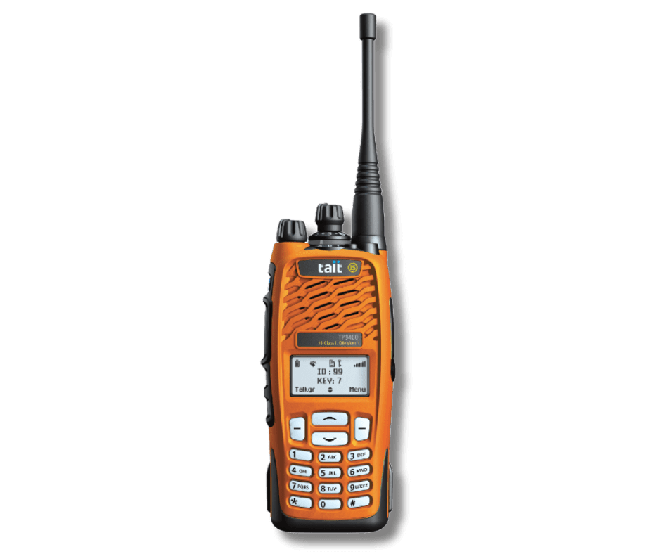 Intrinsically Safe TP9468 P25 Portable Radio 762-870 MHZ (Orange)